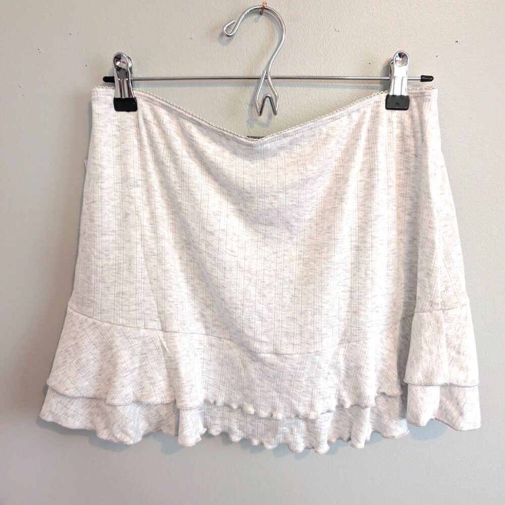 Women's Tiered Mini Skirt -Wild Fable- Gray Size M